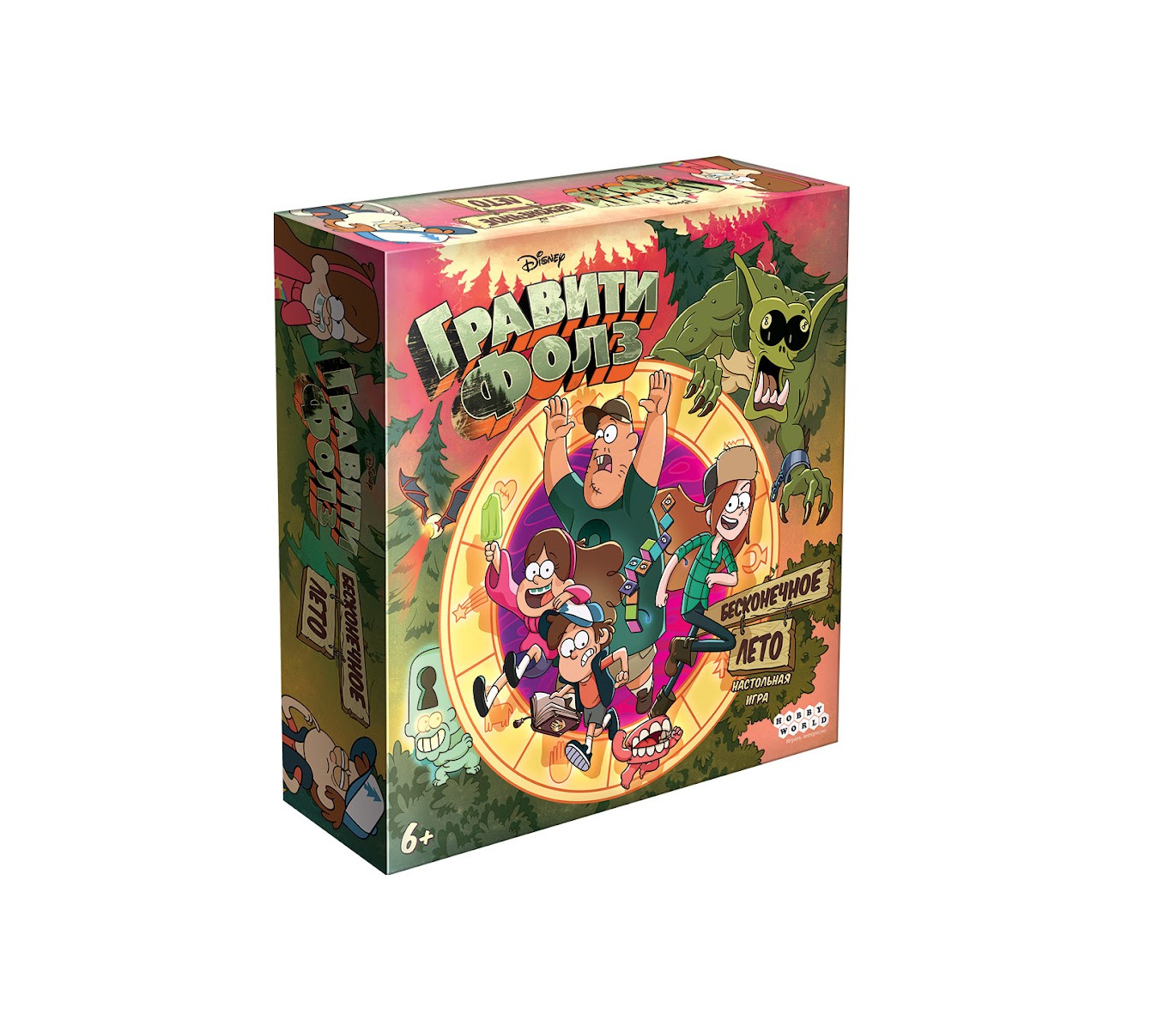 Gravity Falls Estate Infinita gioco da tavolo cooperativo