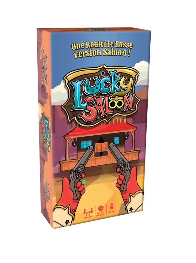 Topi Games Lucky Saloon gioco di carte bluff west