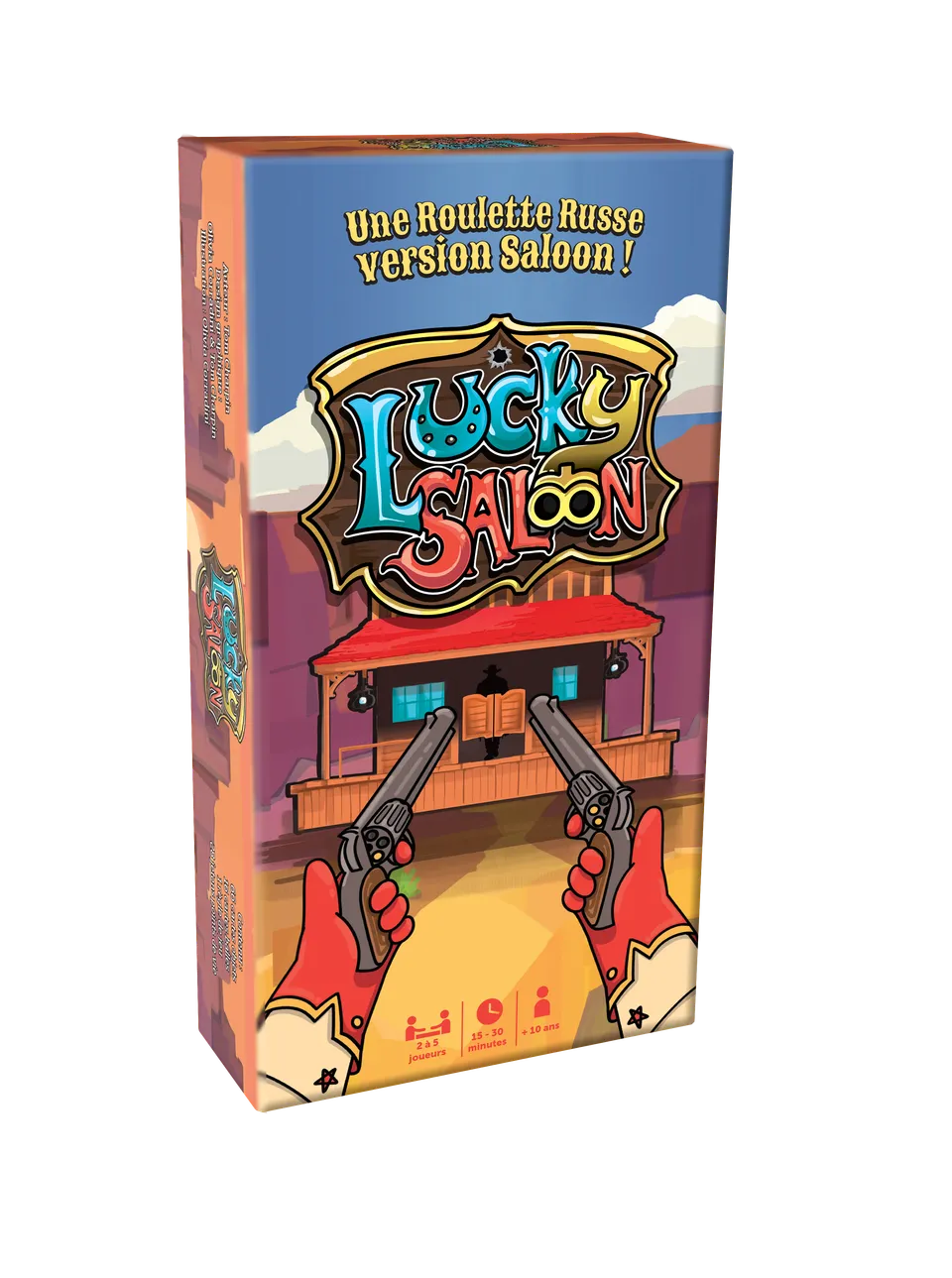 Topi Games Lucky Saloon gioco di carte bluff west