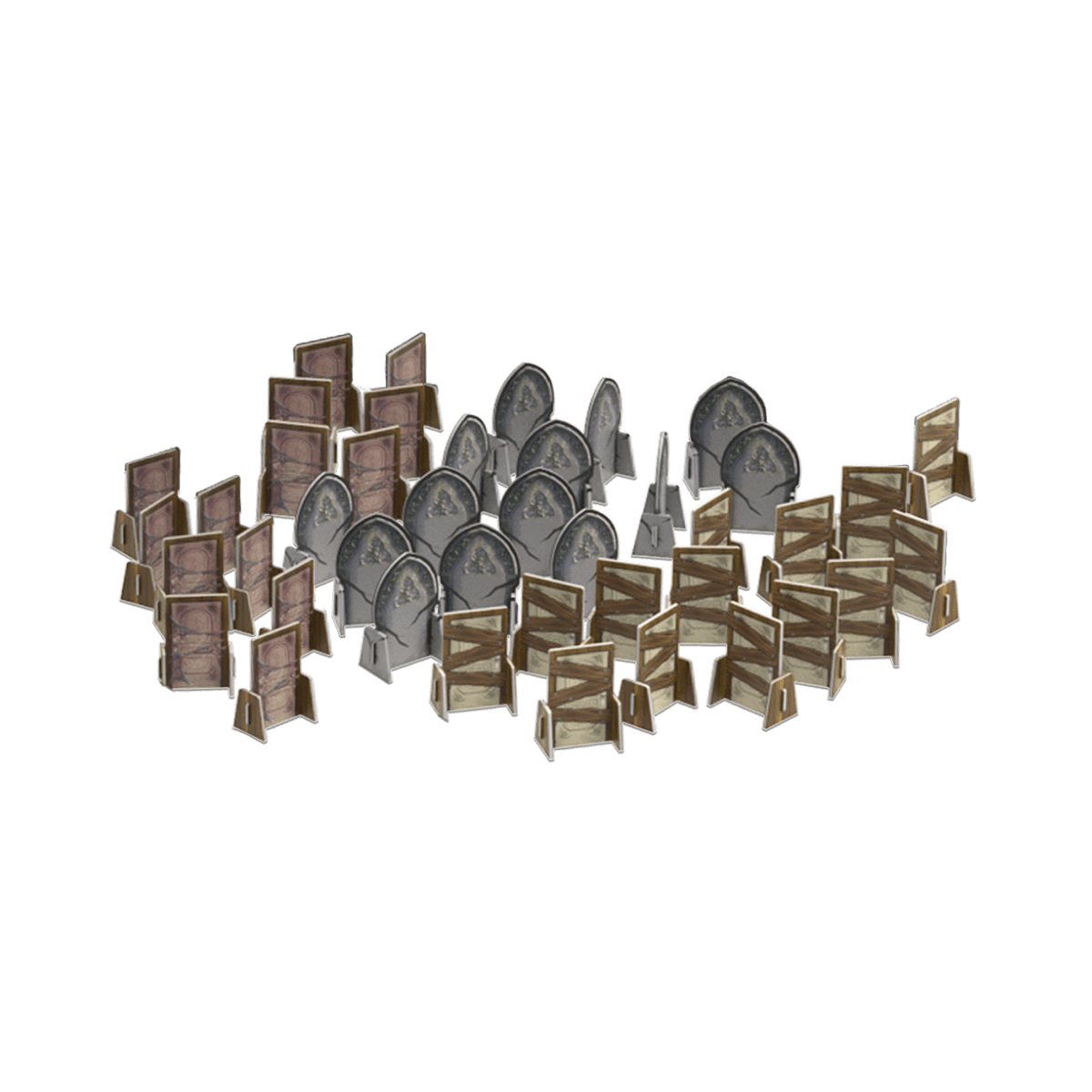 Ice Makes Terrorscape Barricate accessorio 42 miniature cartone