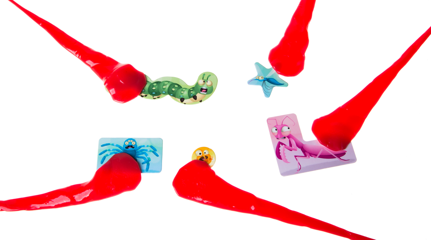 Niza Gams Camaleonti Appiccicosi gioco da tavolo per bambini