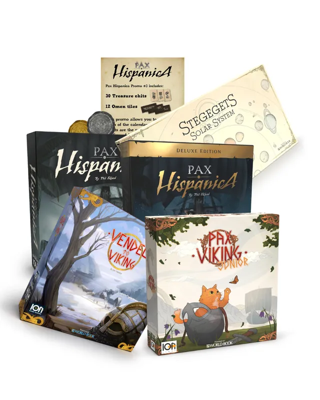 ION Games Mini Starter Kit bundle giochi da tavolo