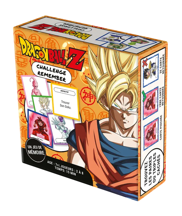 Topi Games Dragon Ball Z Remember Challenge gioco di carte memoria
