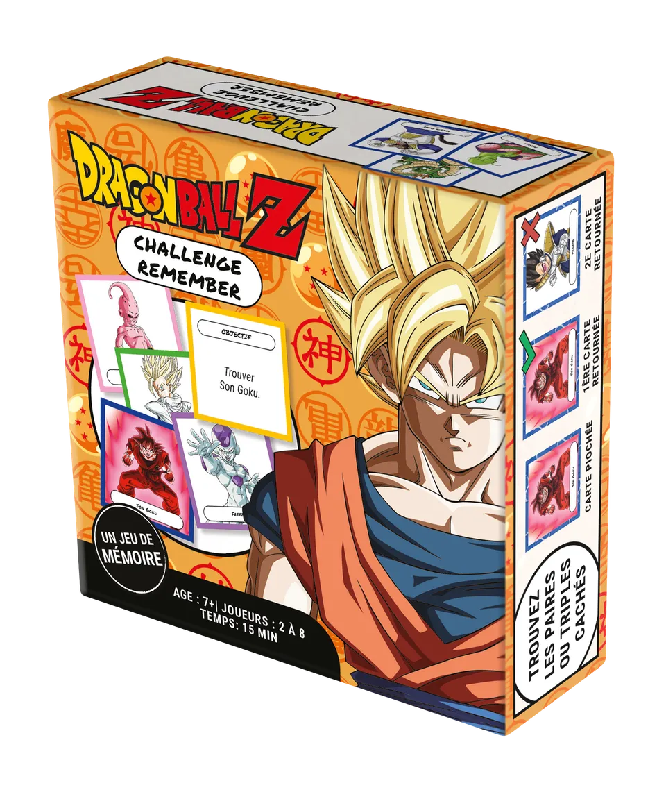 Topi Games Dragon Ball Z Remember Challenge gioco di carte memoria