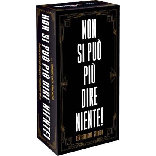 Studio Supernova Non Si Può Più Dire Niente Revisionismo Storico party game VM18