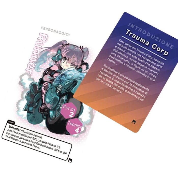 Studio Supernova Nobi Nobi Cyberpunk gioco di ruolo carte