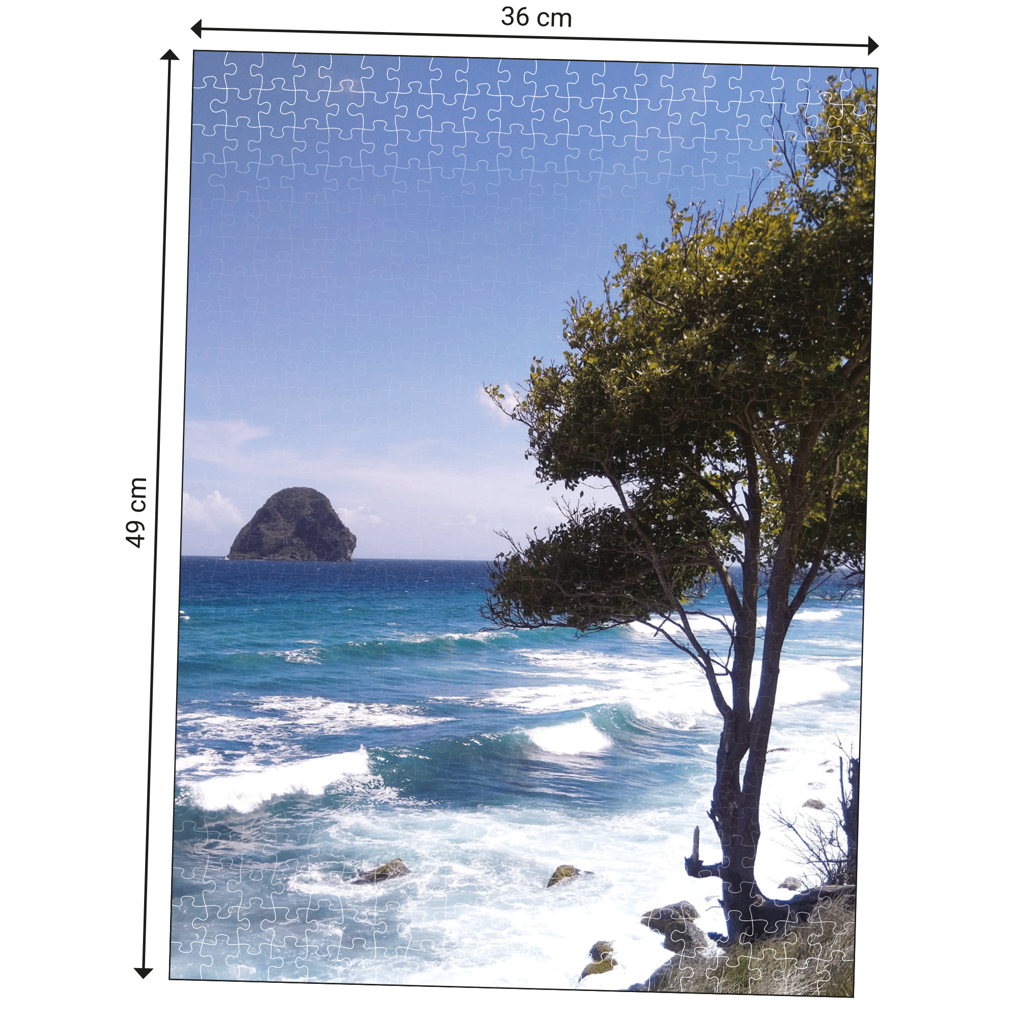 Topi Games Beautiful Escapes Martinique puzzle 500 pezzi Caraibi