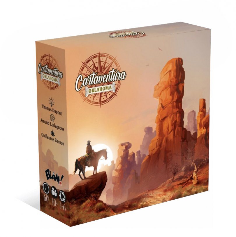Niza Gams Cartaventura Oklahoma gioco narrativo 70 carte