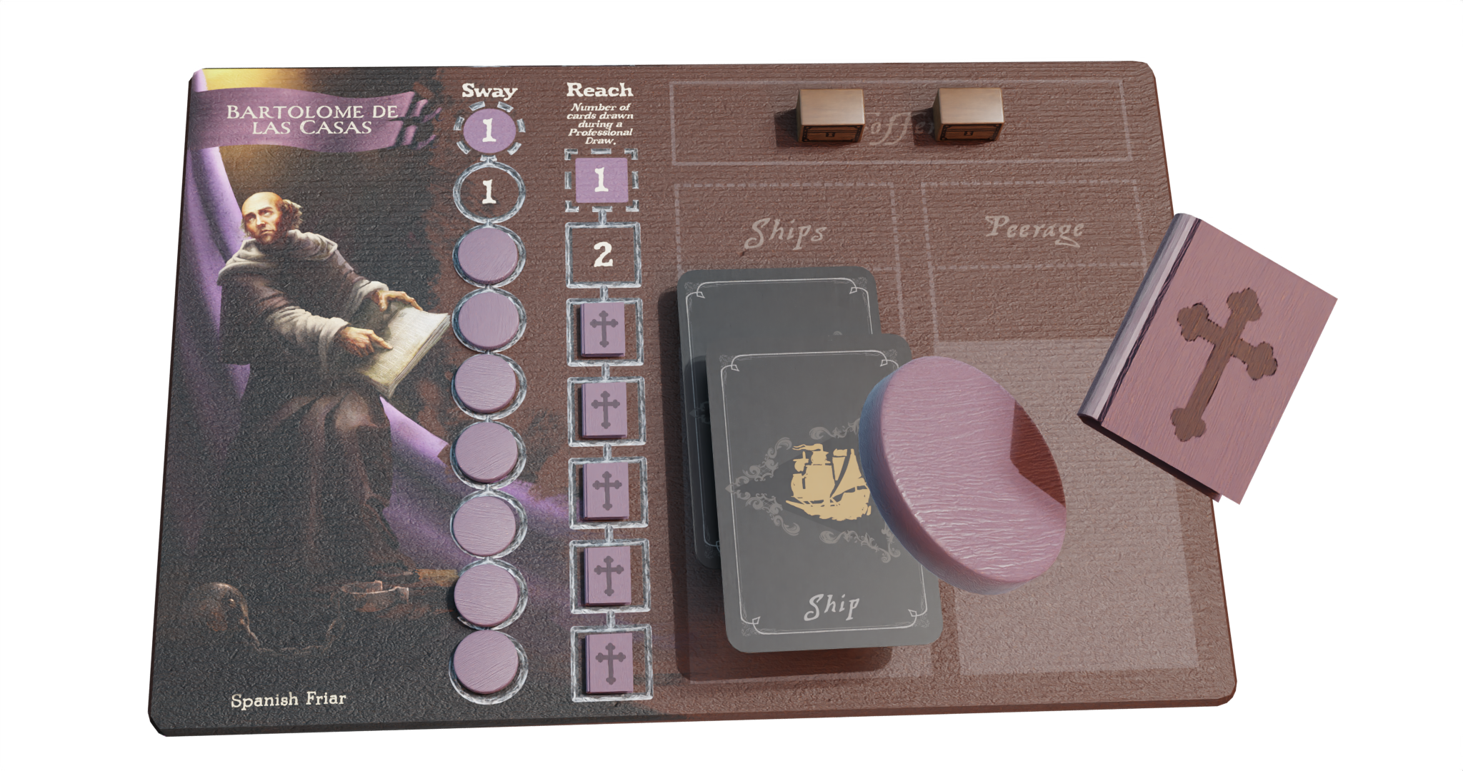 ION Games Pax Hispanica gioco da tavolo Deluxe Edition