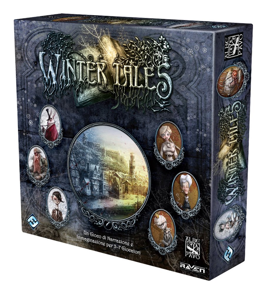 Raven Winter Tales Storie d'Inverno gioco da tavolo narrativo