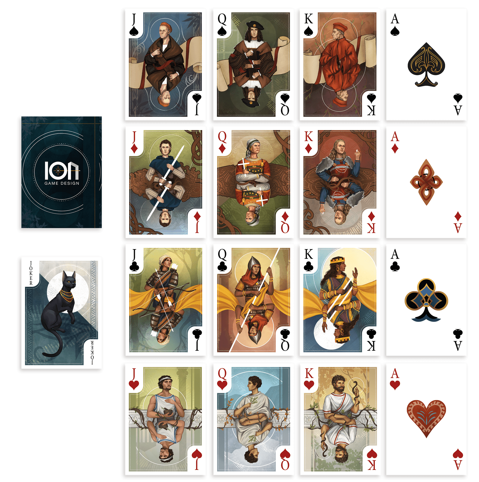 ION Games Historical carte da gioco storiche