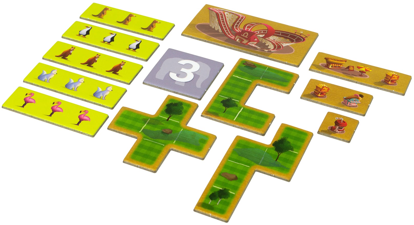 Feuerland New York Zoo gioco da tavolo base strategico