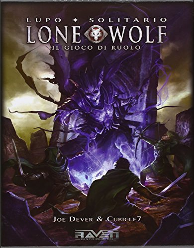 Raven Lupo Solitario Lone Wolf gioco di ruolo manuale base