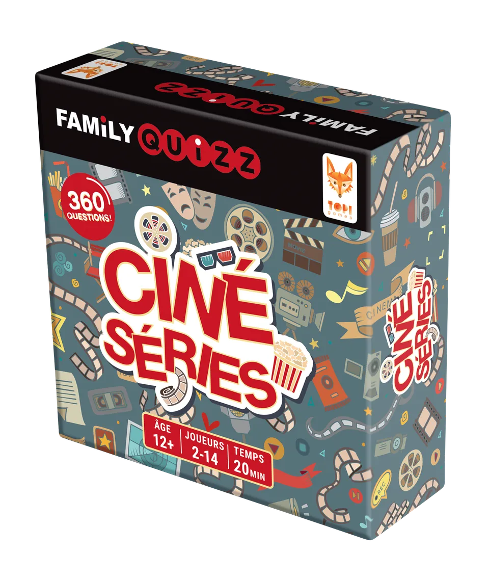 Topi Games Family Quiz Cinema e Serie TV gioco quiz
