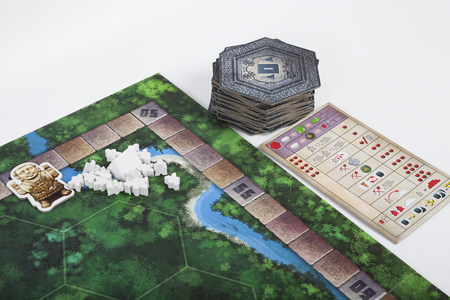 Tikal gioco da tavolo strategico spedizione esplorativa
