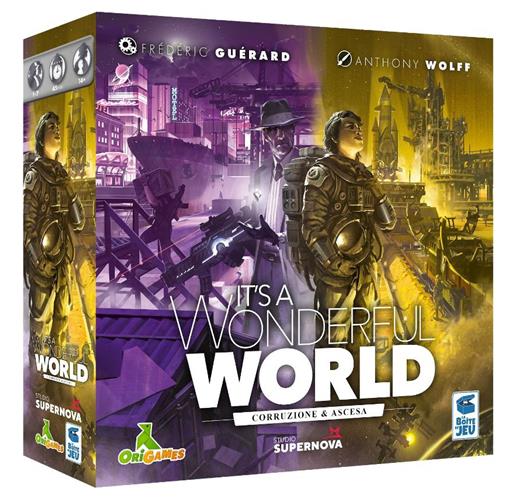 It's a Wonderful World Corruzione Ascesa espansione 7 giocatori
