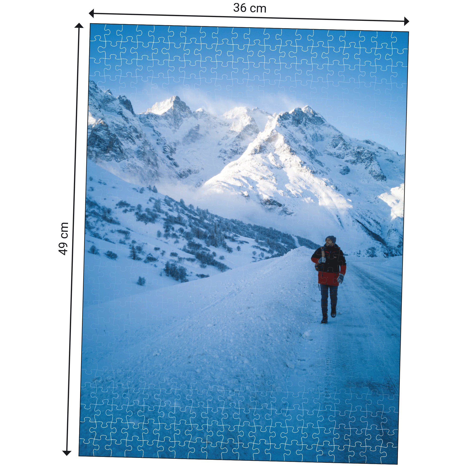 Topi Games Beautiful Escapes Alpi puzzle 500 pezzi