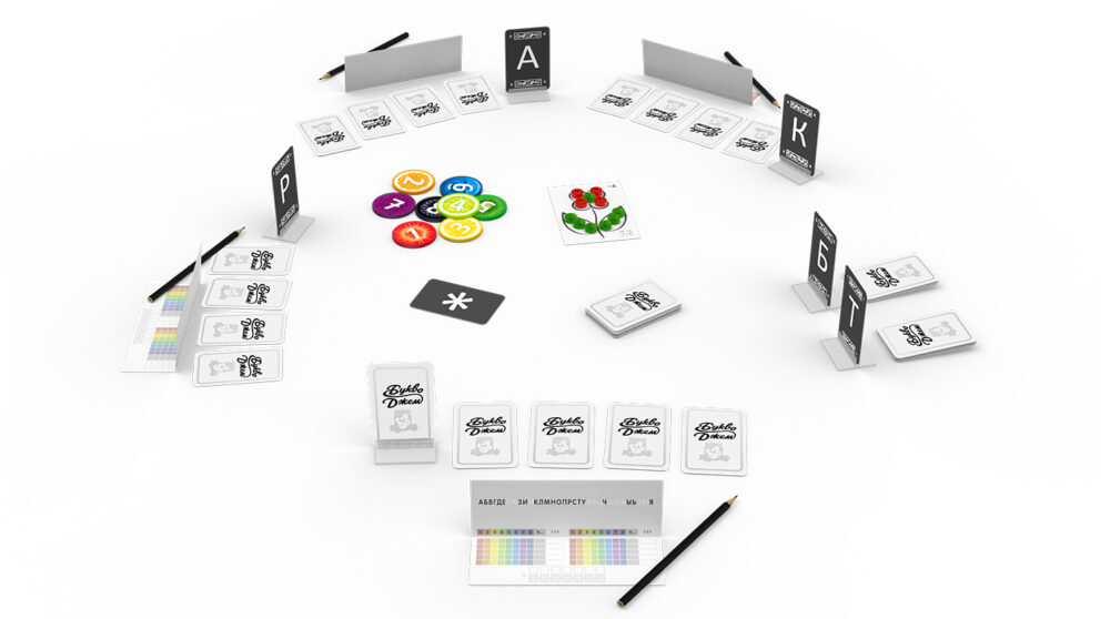 Letter Jam gioco di parole cooperativo scatola base