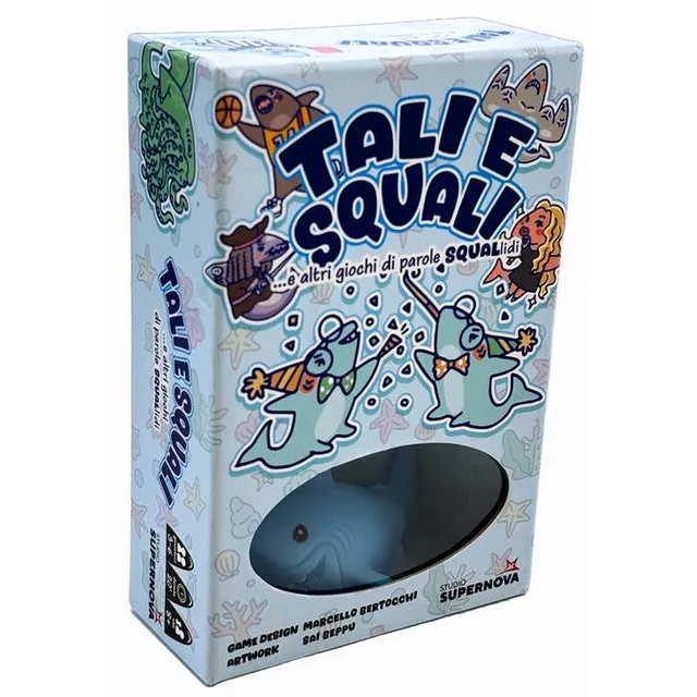 Studio Supernova Tali e Squali gioco carte party game