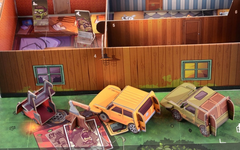 Niza Gams Zombi in Casa Contagio gioco cooperativo