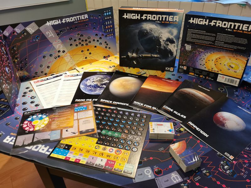 ION Games High Frontier 4 All gioco da tavolo spazio