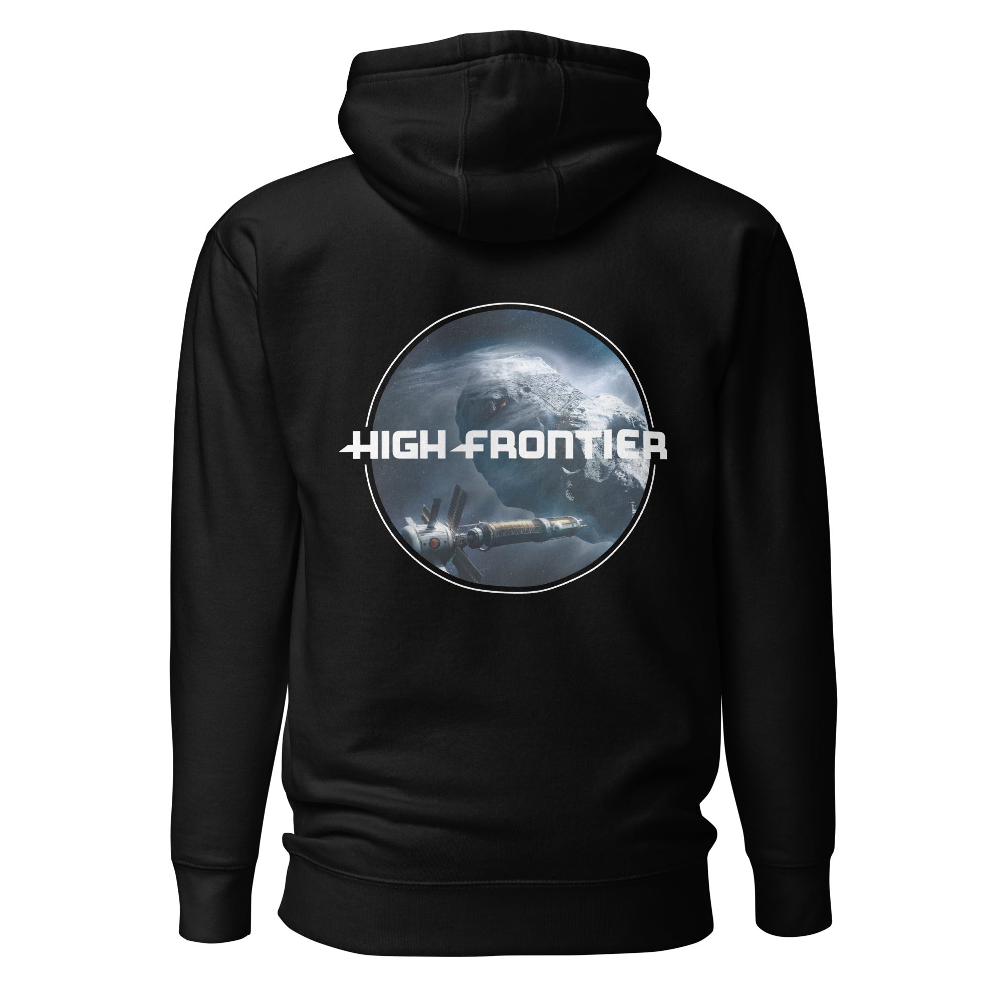 ION High Frontier felpa con cappuccio stampa posteriore