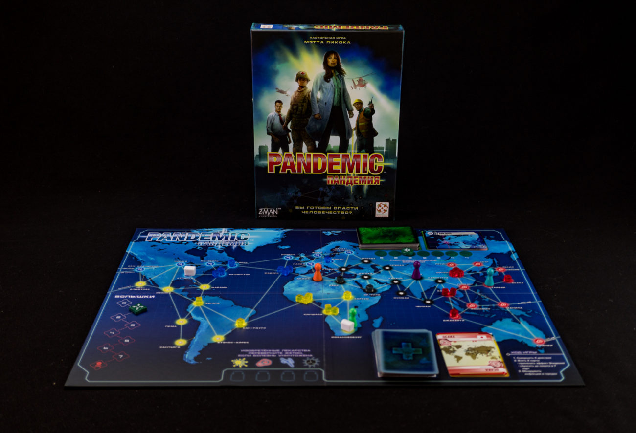 Z-Man Pandemic gioco da tavolo cooperativo base virus