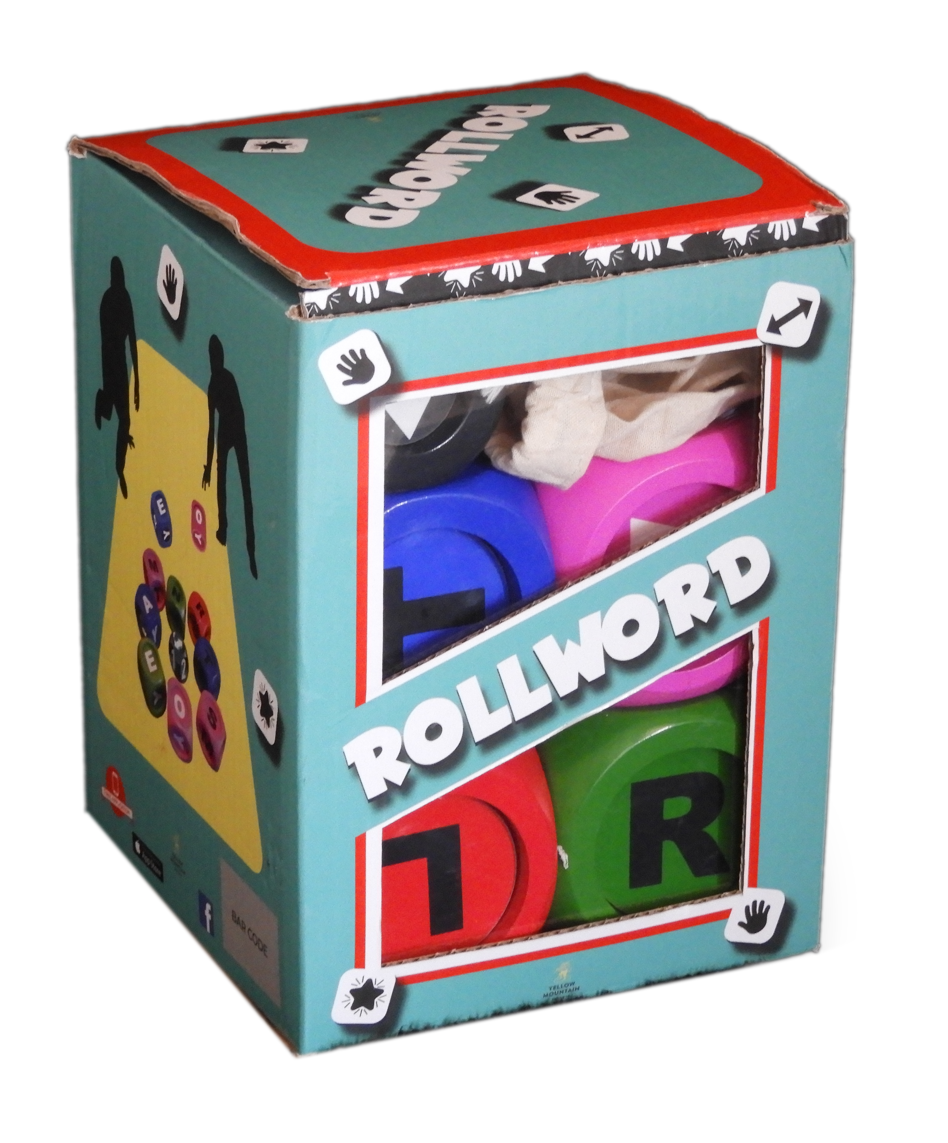 Topi Games Rollword gioco di carte lettere multilingue