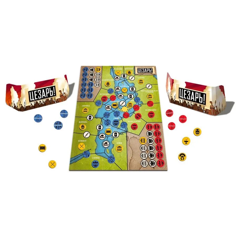 Caesar! gioco da tavolo duello 2 giocatori 20 minuti