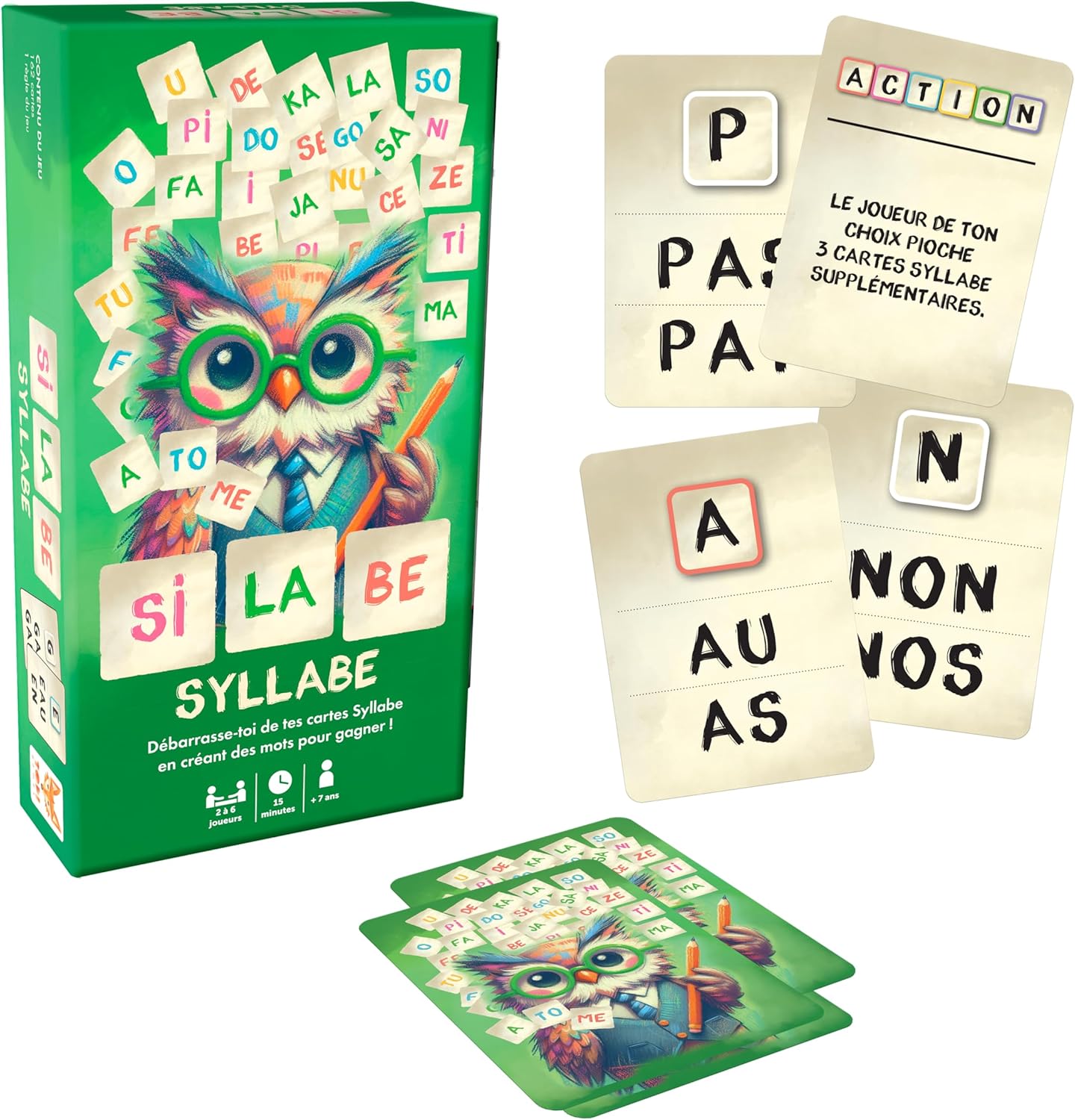 Topi Games Syllable gioco di carte sillabe fonetiche