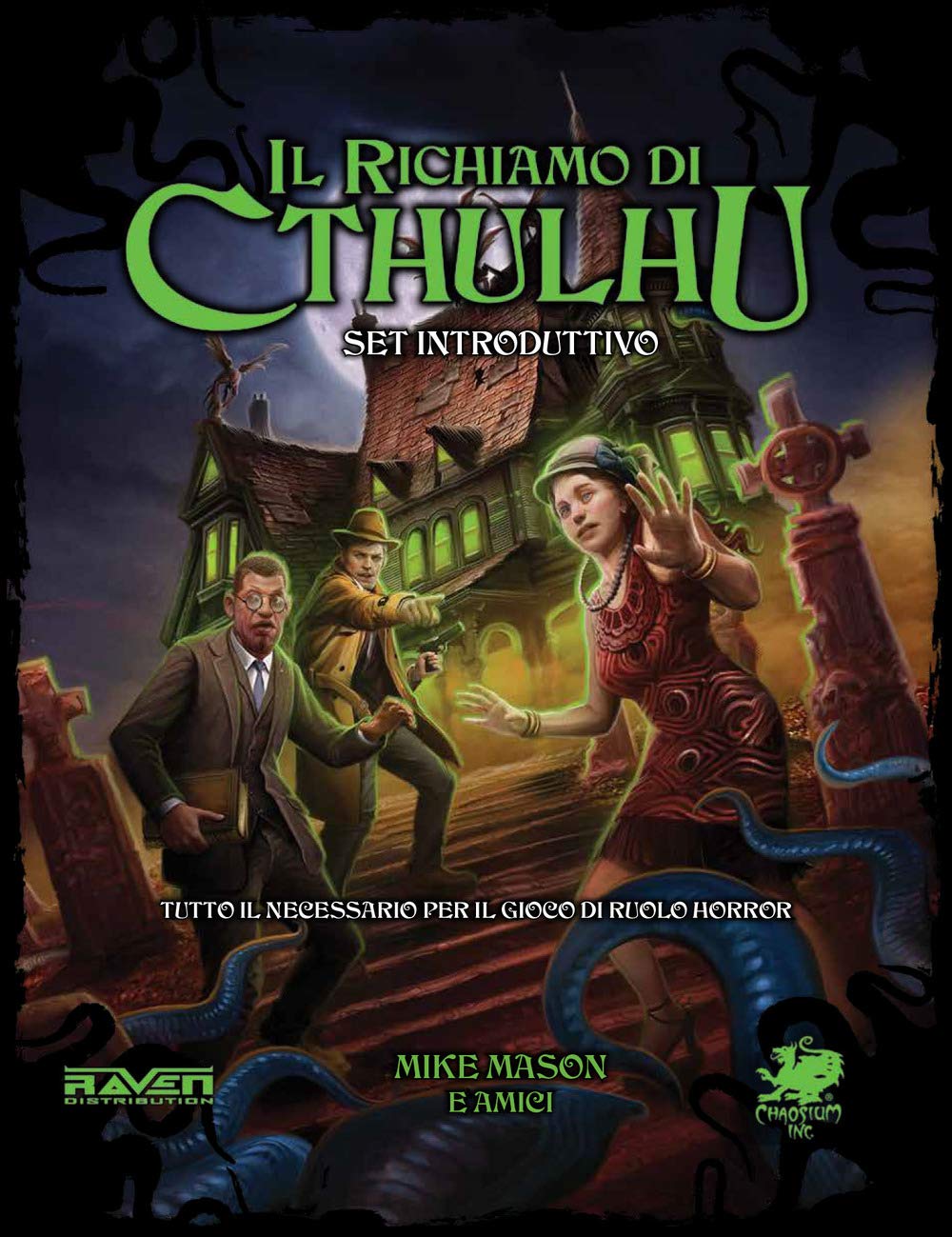 Raven Il Richiamo di Cthulhu Set Introduttivo gioco di ruolo