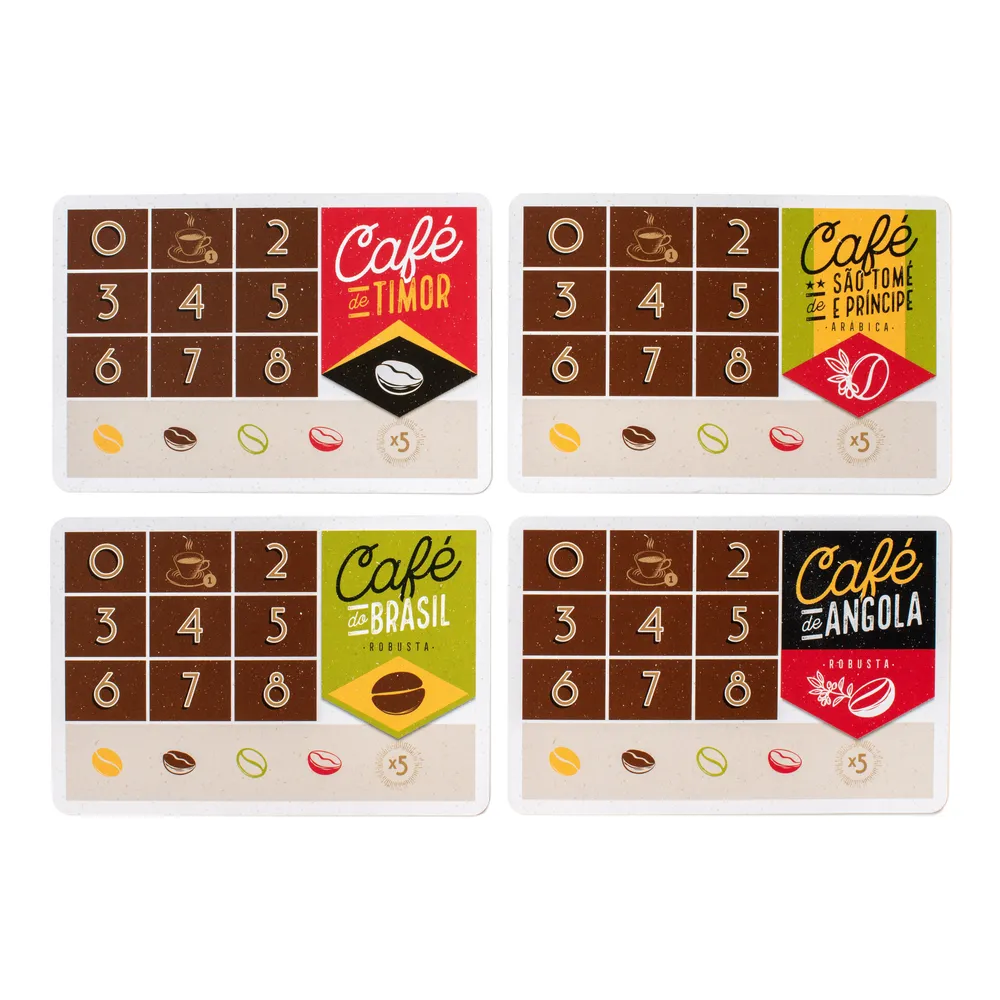 Niza Gams Coffee gioco da tavolo astratto gestione risorse