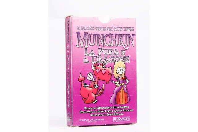 Raven Munchkin La Pupa e il Dragone espansione 34 carte