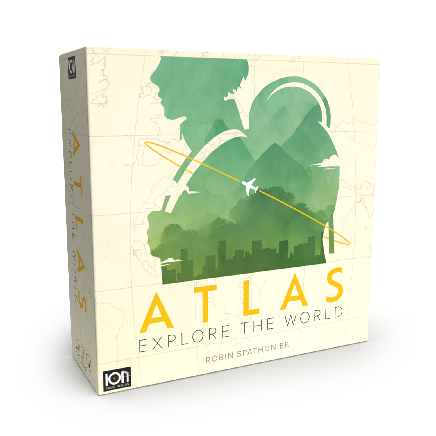 ION Games Atlas Explore the World gioco da tavolo