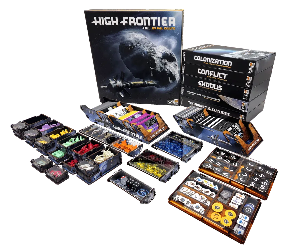 E-Raptor High Frontier 4 All insert scatola organizer