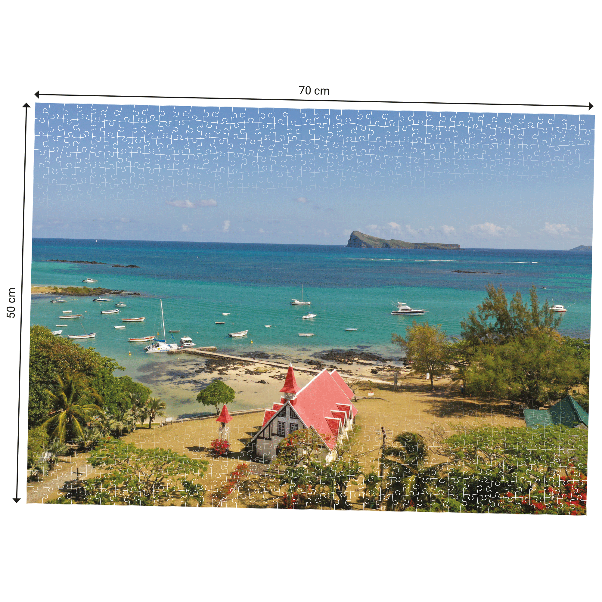 Topi Games Beautiful Escapes Mauritius puzzle 1000 pezzi
