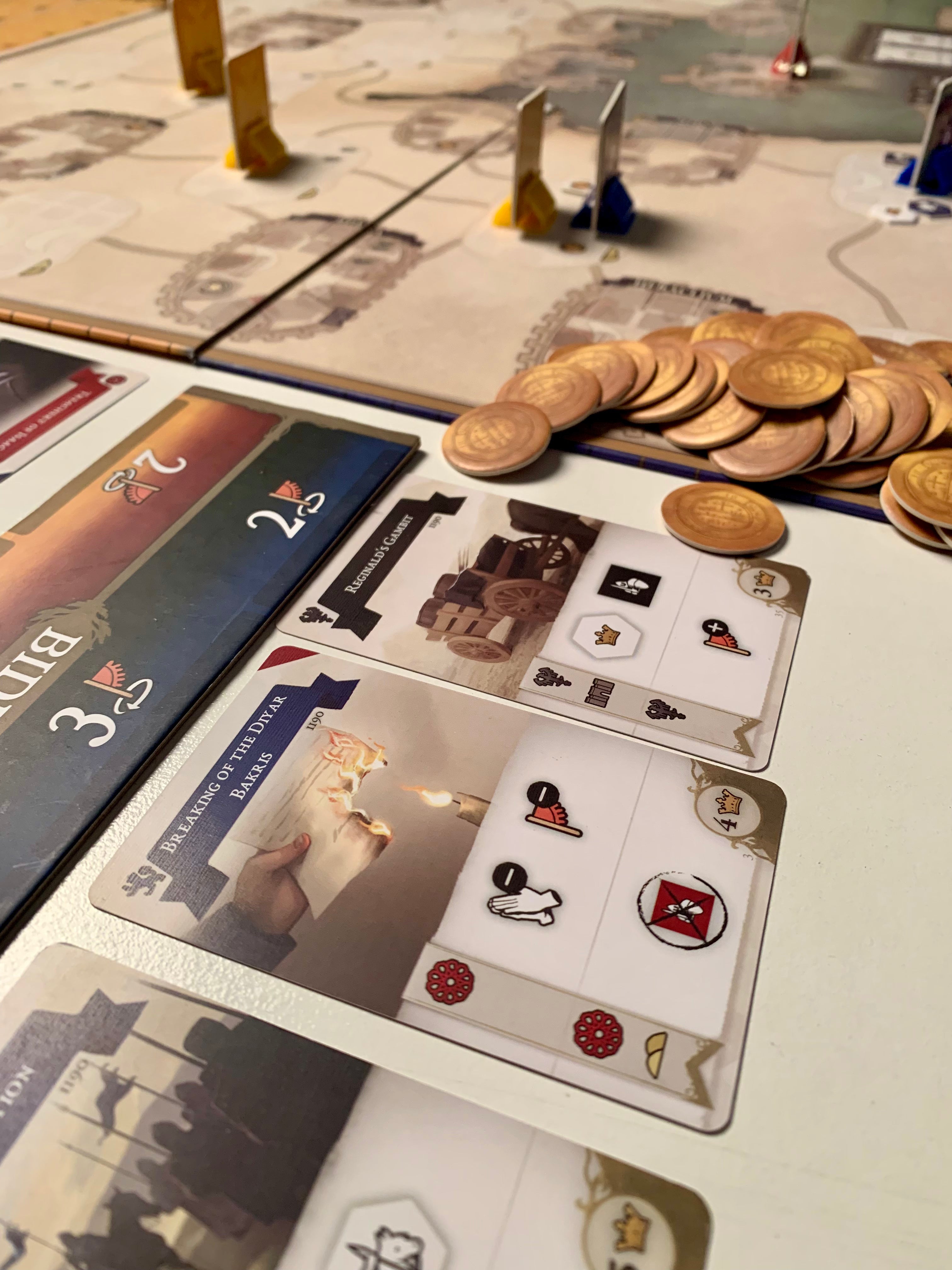 ION Games Third Crusade gioco da tavolo storico