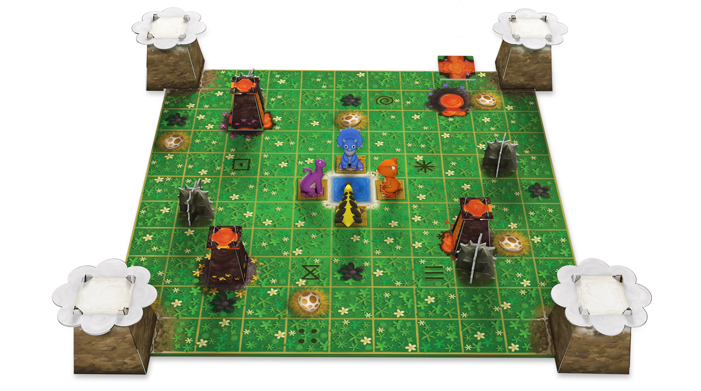 Niza Gams Salvate Dino gioco bambini cooperativo