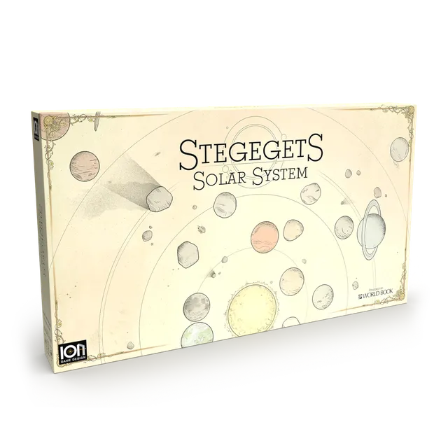ION Games StegegetS Solar System gioco da tavolo famiglia