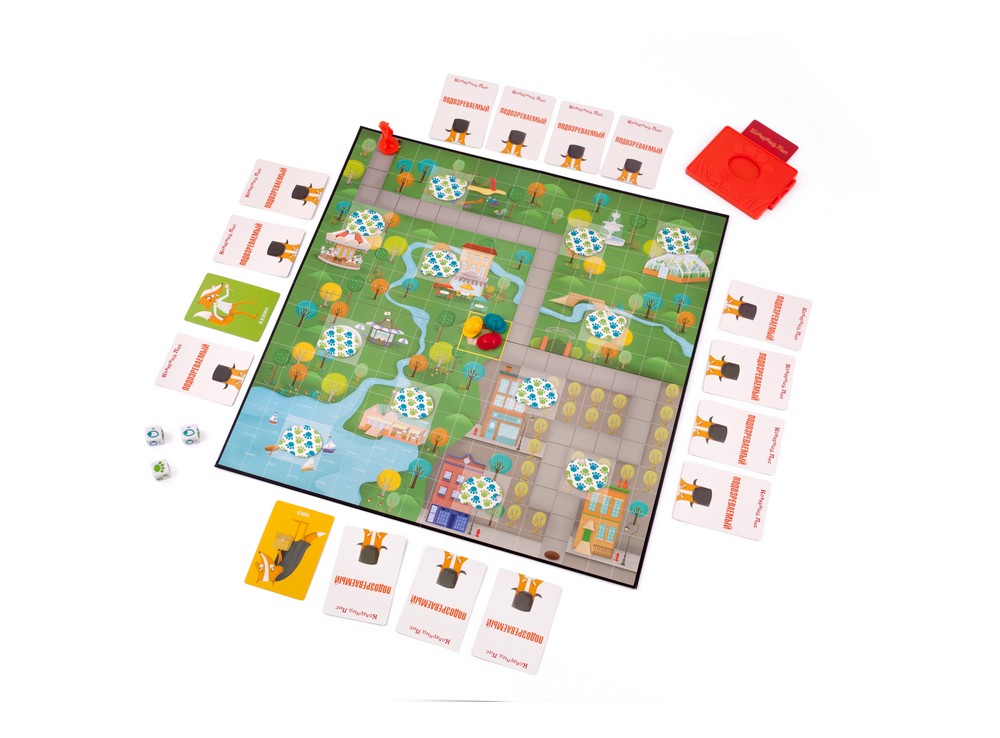 Niza Gams Volpe Furba gioco da tavolo bambini deduzione