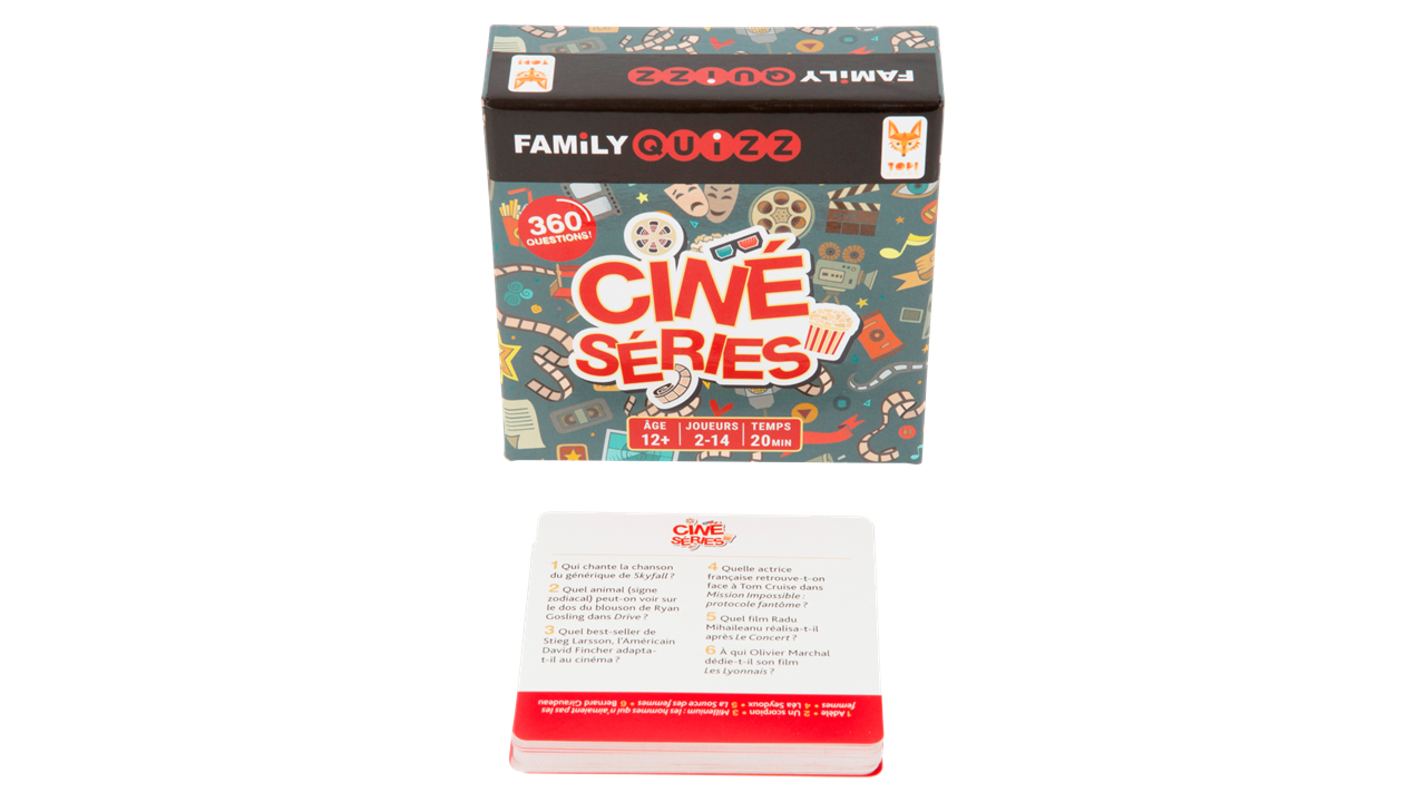 Topi Games Family Quiz Cinema e Serie TV gioco quiz