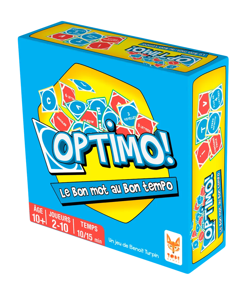 Topi Games Optimo gioco di carte parole veloci