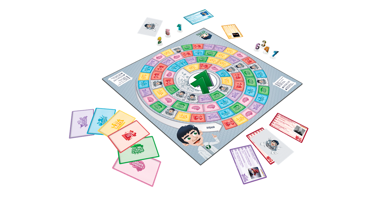 Topi Games 77 Doc Seven's Game gioco da tavolo quiz e mimo