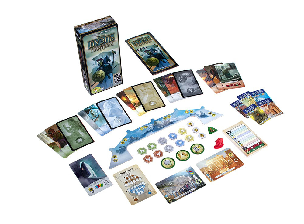 Niza Gams 7 Wonders Duel Pantheon espansione 2 giocatori dei