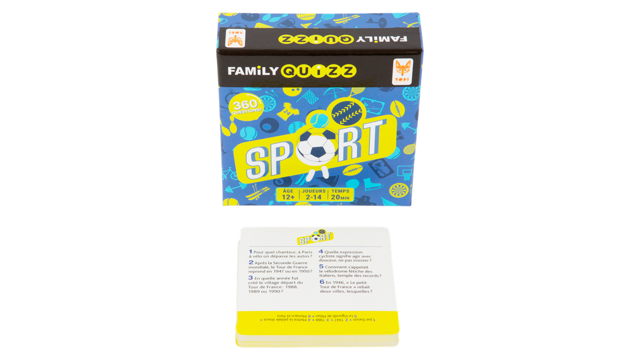 Topi Games Family Quiz Sport gioco quiz sport