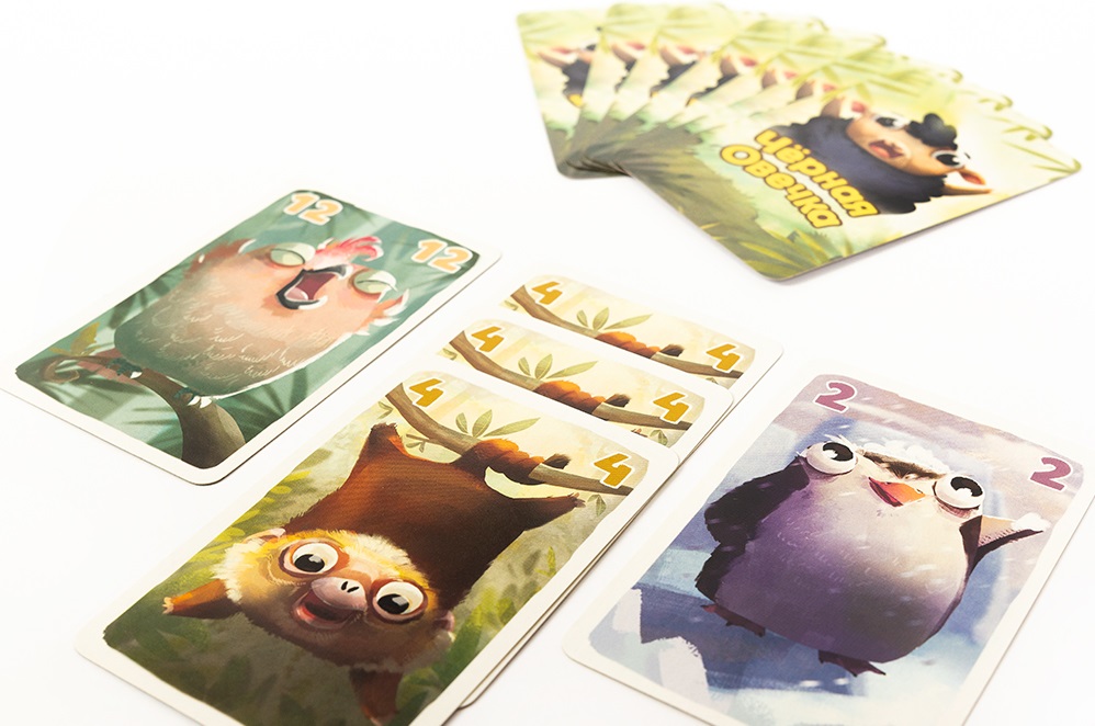 Niza Gams Pecora Nera gioco di carte zoo 79 carte