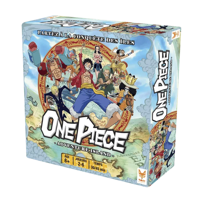 Topi Games One Piece Adventure Island gioco da tavolo avventura