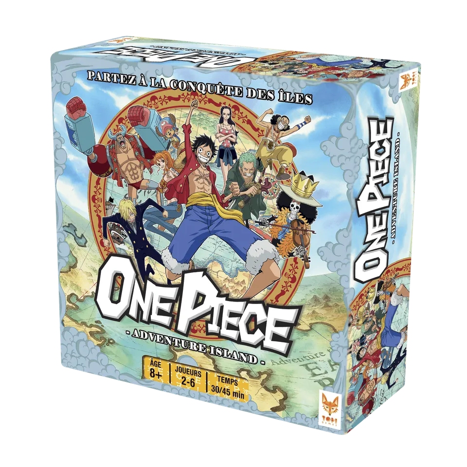 Topi Games One Piece Adventure Island gioco da tavolo avventura
