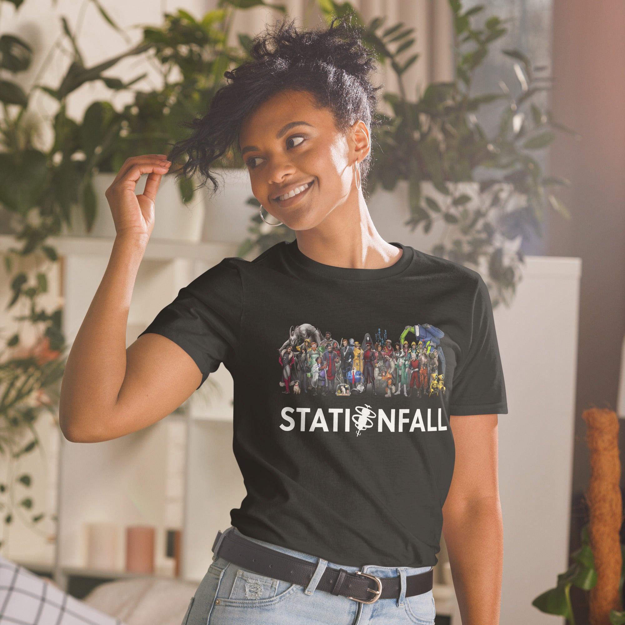 ION Games Stationfall Crew maglietta in cotone