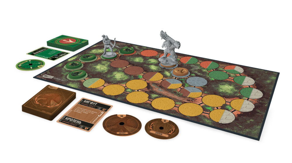 Niza Gams Unmatched Bigfoot vs Robin Hood gioco da tavolo 2 giocatori